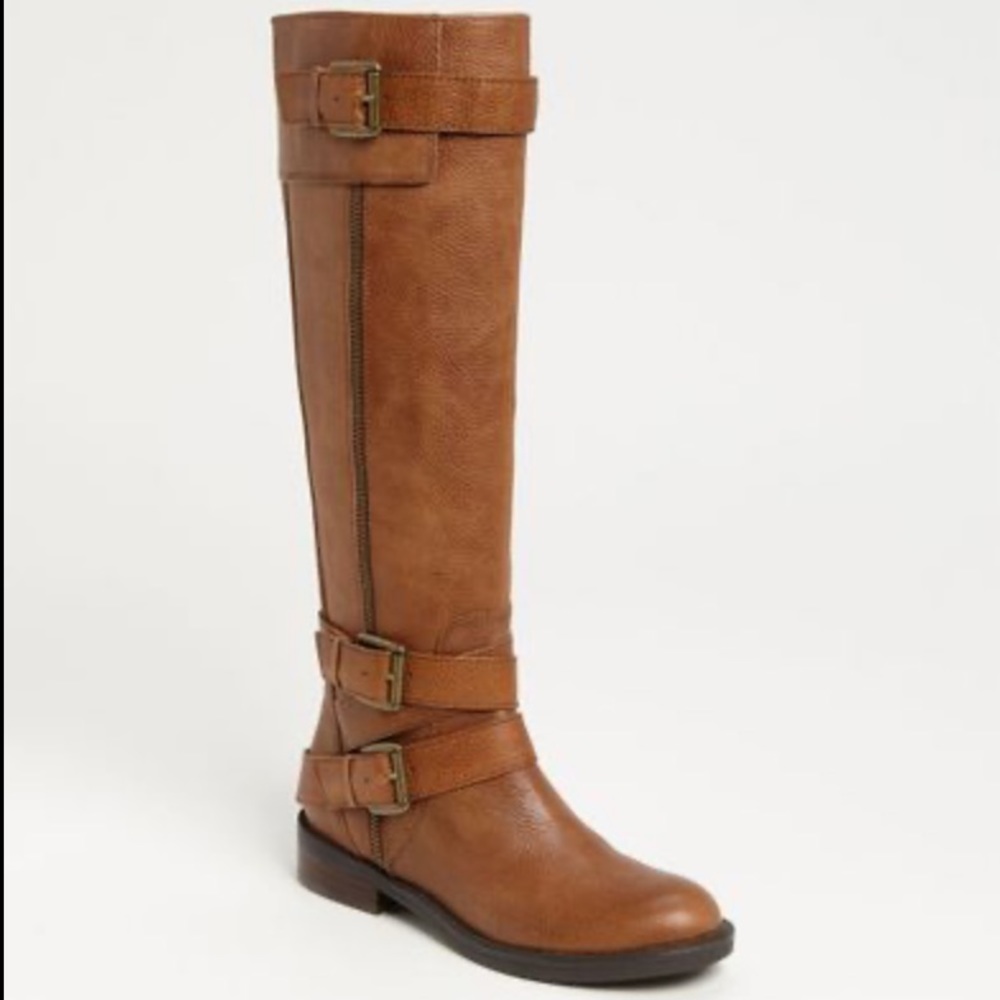 Enzo Angiolini leather riding boots